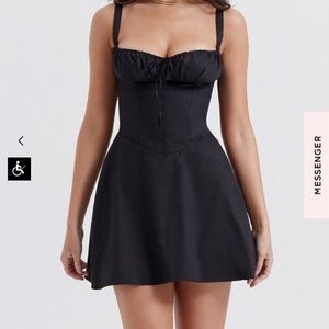House of CB Carlotta Dress in black